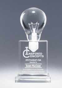 Light Bulb Award - Trophy