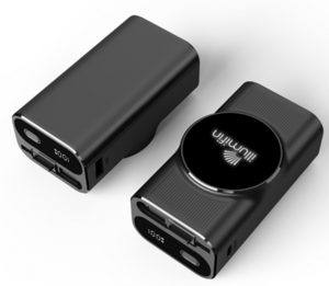 Power Bank with Retractable USB & USB-C